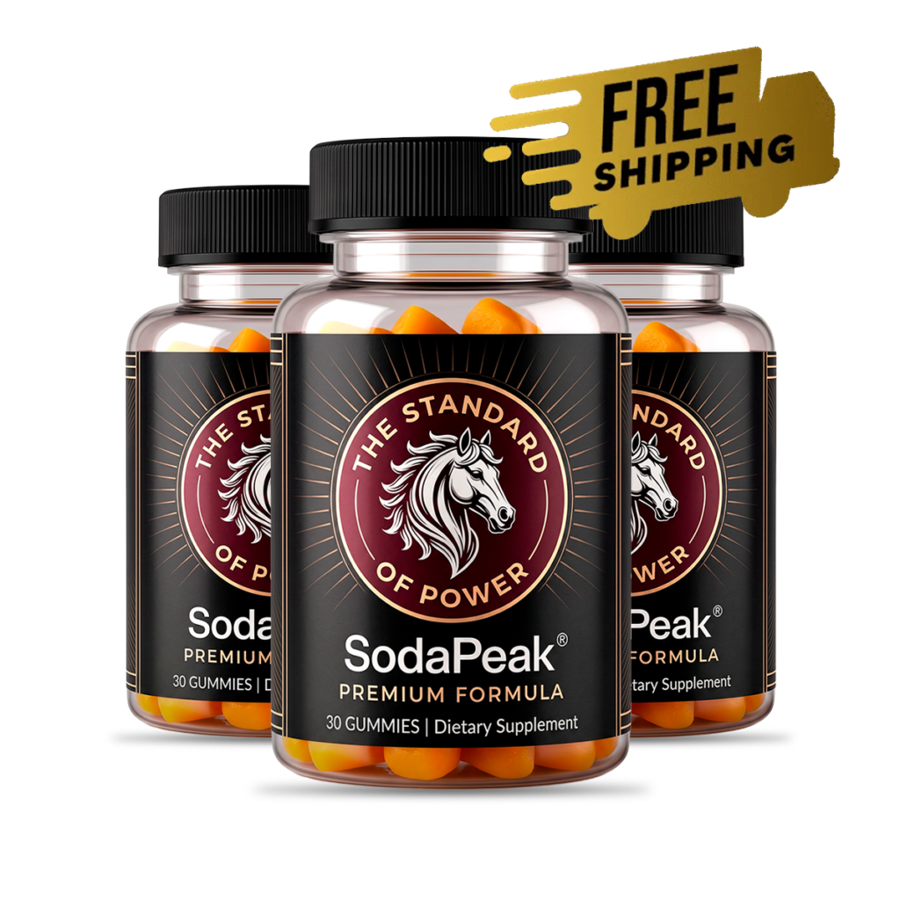 Horse Soda Trick 3 bottles